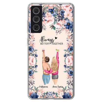 Beste vrienden voor altijd - Gepersonaliseerde telefoonhoesje 