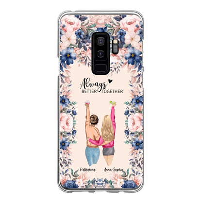 Beste vrienden voor altijd - Gepersonaliseerde telefoonhoesje 