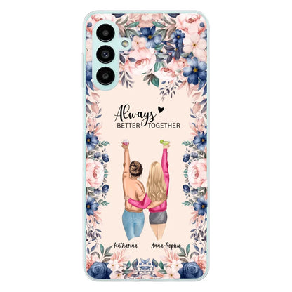 Beste vrienden voor altijd - Gepersonaliseerde telefoonhoesje 