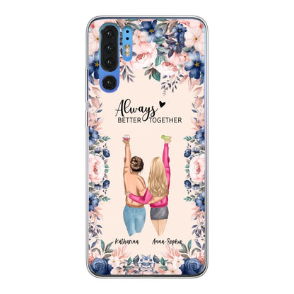 Beste vrienden voor altijd - Gepersonaliseerde telefoonhoesje 