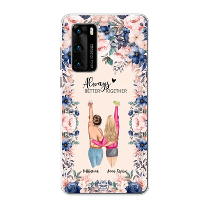 Beste vrienden voor altijd - Gepersonaliseerde telefoonhoesje 
