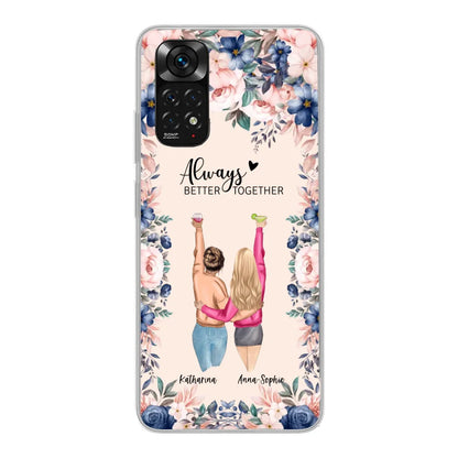 Beste vrienden voor altijd - Gepersonaliseerde telefoonhoesje 