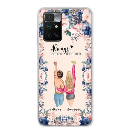 Beste vrienden voor altijd - Gepersonaliseerde telefoonhoesje 