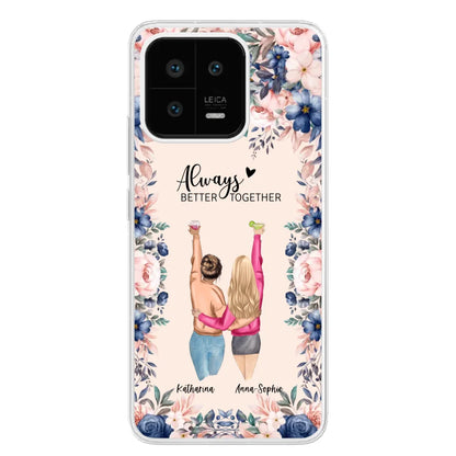 Beste vrienden voor altijd - Gepersonaliseerde telefoonhoesje 