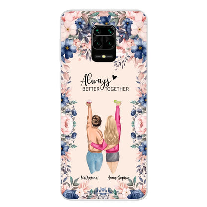 Beste vrienden voor altijd - Gepersonaliseerde telefoonhoesje 