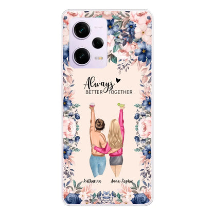 Beste vrienden voor altijd - Gepersonaliseerde telefoonhoesje 