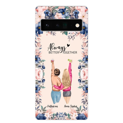 Beste vrienden voor altijd - Gepersonaliseerde telefoonhoesje 
