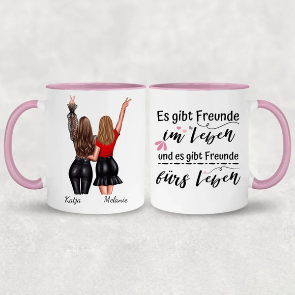 Besties - Personalisierte Tasse