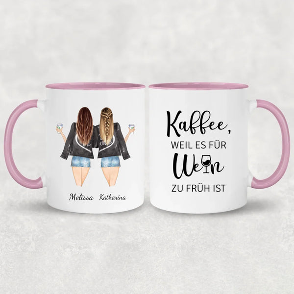 Friends 4 ever - Personalisierte Tasse