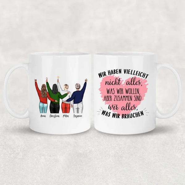 Mädelsabend - Personalisierte Tasse