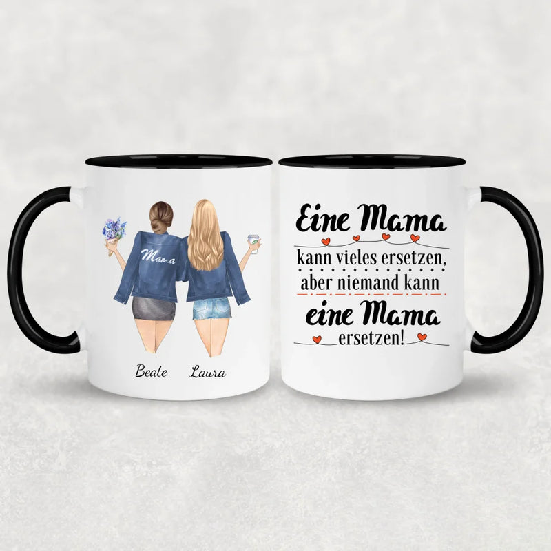 Mutter & Tochter - Personalisierte Tasse