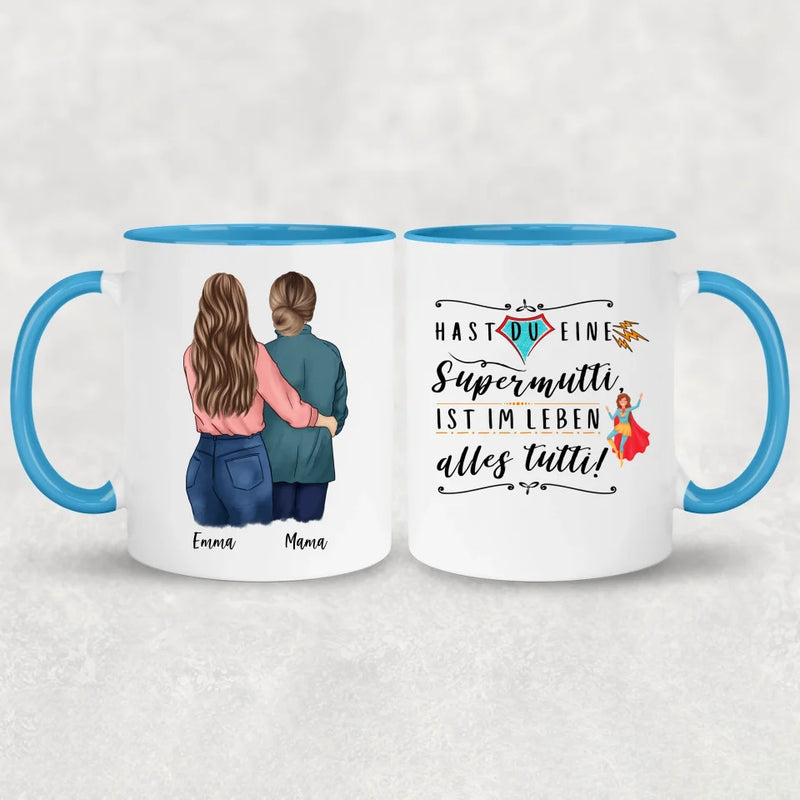 Mama ist die Beste! - Personalisierte Tasse