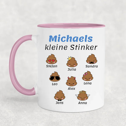 Papa's/Opa's Kleine Stinkers - Gepersonaliseerde Mok