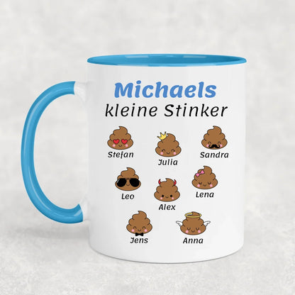 Papa's/Opa's Kleine Stinkers - Gepersonaliseerde Mok
