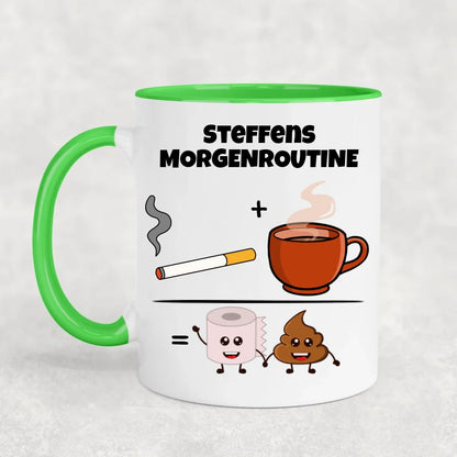 Ochtendroutine - Gepersonaliseerde mok