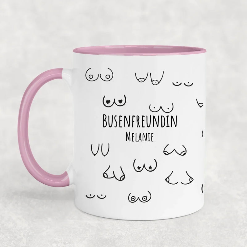 Busenfreundin - Personalisierte Tasse