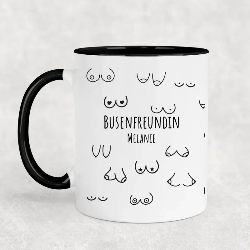 Busenfreundin - Personalisierte Tasse