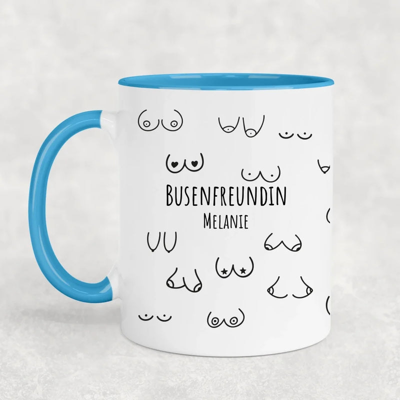 Busenfreundin - Personalisierte Tasse