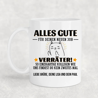 Gefeliciteerd, verrader! - Gepersonaliseerde mok