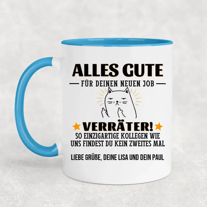 Gefeliciteerd, verrader! - Gepersonaliseerde mok