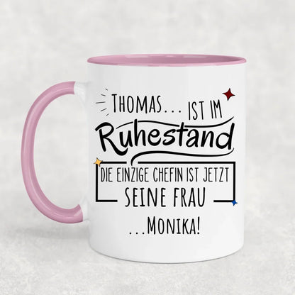 Pensioen - Gepersonaliseerde mok