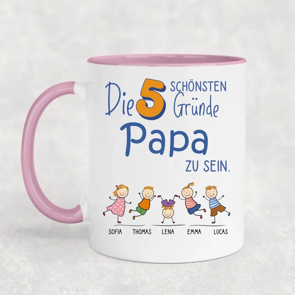 De beste redenen - Gepersonaliseerde mok