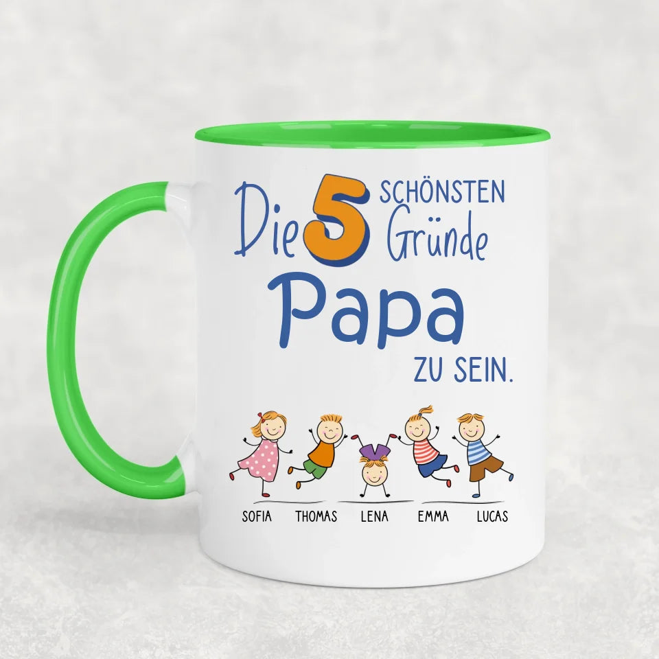 De beste redenen - Gepersonaliseerde mok