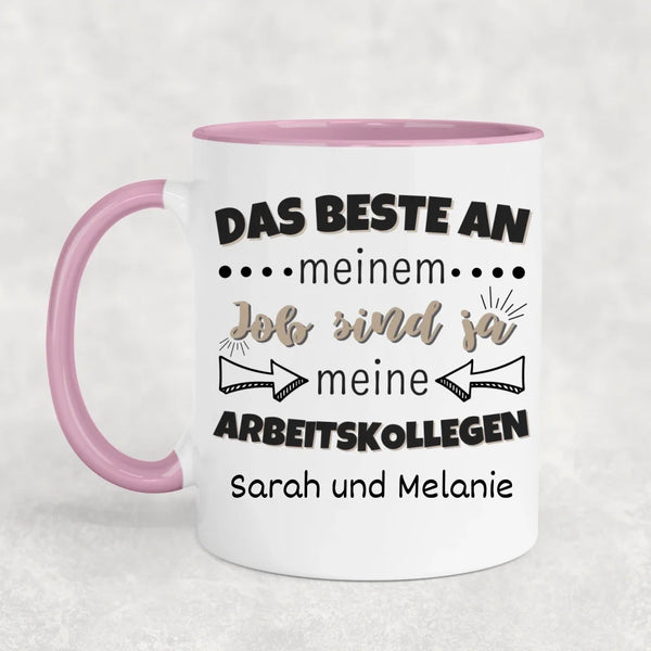 Das Beste - Personalisierte Tasse