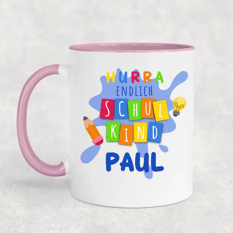 Hurra! - Personalisierte Tasse