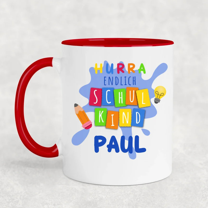 Hurra! - Personalisierte Tasse