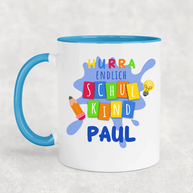 Hurra! - Personalisierte Tasse