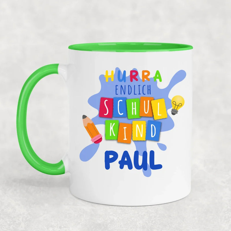 Hurra! - Personalisierte Tasse