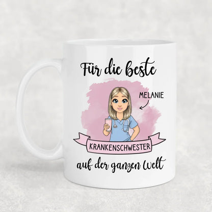 In de wereld - Gepersonaliseerde mok