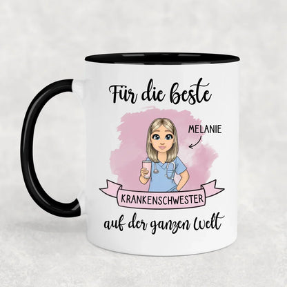 In de wereld - Gepersonaliseerde mok