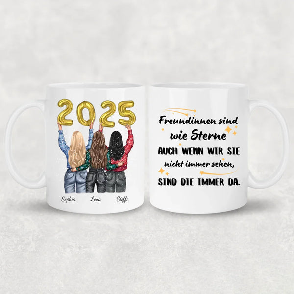 Unzertrennlich - Personalisierte Tasse