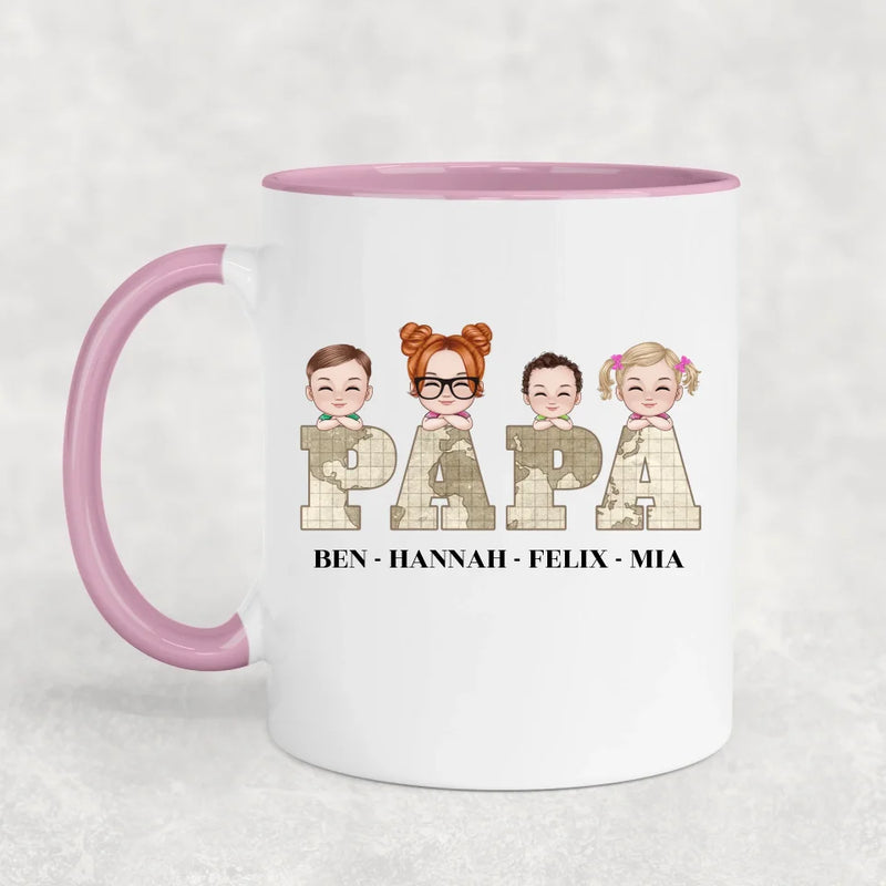 Kleine Abenteurer - Personalisierte Tasse