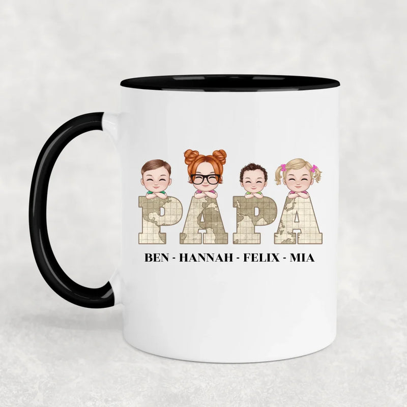 Kleine Abenteurer - Personalisierte Tasse