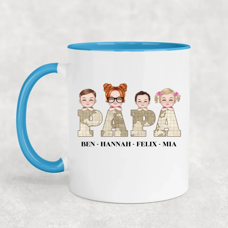 Kleine Abenteurer - Personalisierte Tasse