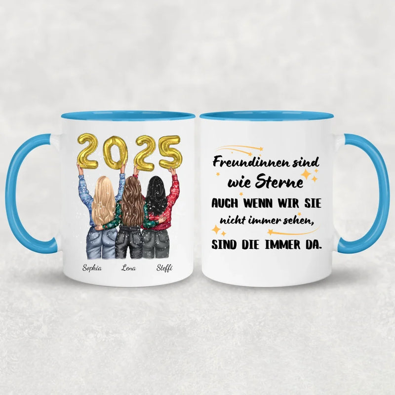 Unzertrennlich - Personalisierte Tasse
