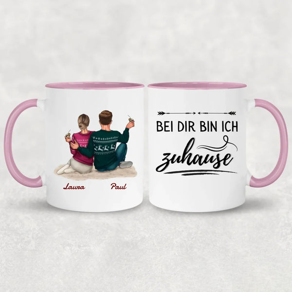 Wir beide - Personalisierte Tasse