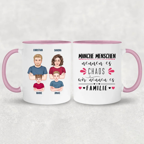 Familienbande - Personalisierte Tasse