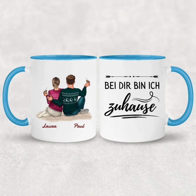 Wir beide - Personalisierte Tasse