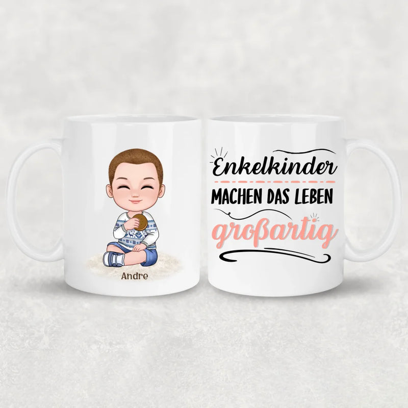 Kleine Schätze - Personalisierte Tasse