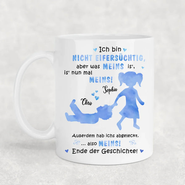 Abgeleckt - Personalisierte Tasse