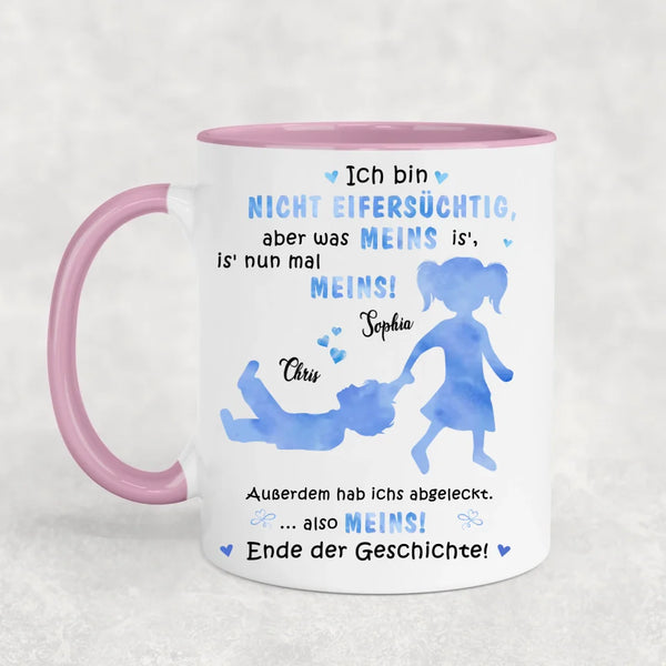 Abgeleckt - Personalisierte Tasse