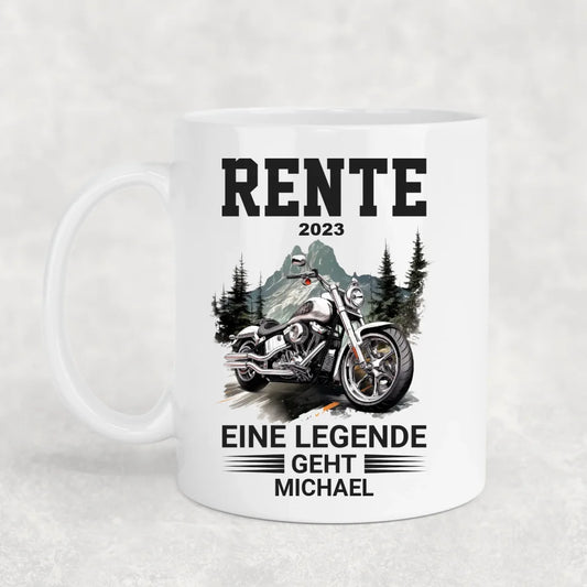 Pensioen - Gepersonaliseerde mok