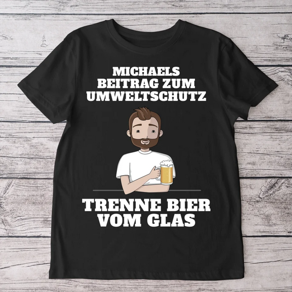 Umweltschutz - Personalisiertes T-Shirt