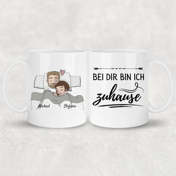 Schlafmützen - Personalisierte Tasse