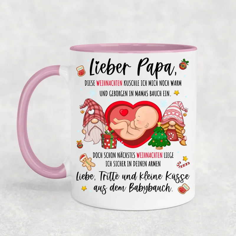 Eingekuschelt - Personalisierte Tasse