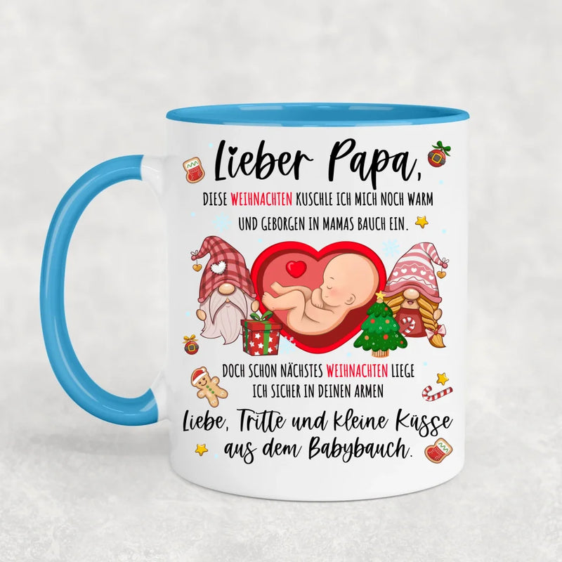 Eingekuschelt - Personalisierte Tasse